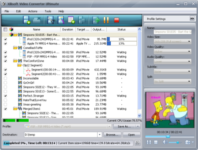 Xilisoft Video Converter Ultimate 5.1.26.1225 (25.12.2009)