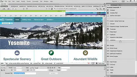 Lynda - Responsive Design with Bootstrap and Dreamweaver CC 2015