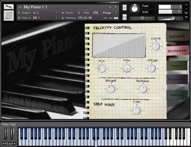 Fluffy Audio My Piano v.1.1 KONTAKT
