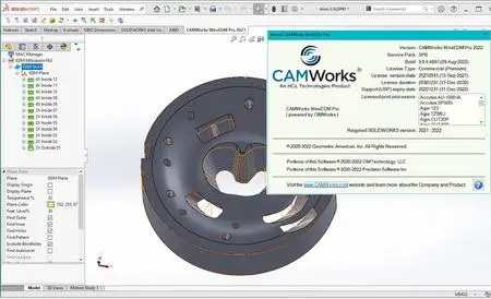 CAMWorks WireEDM Pro 2022 SP0