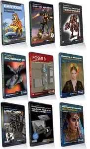 PhotoshopCAFE Tutorials Collection - 16 Video Cources