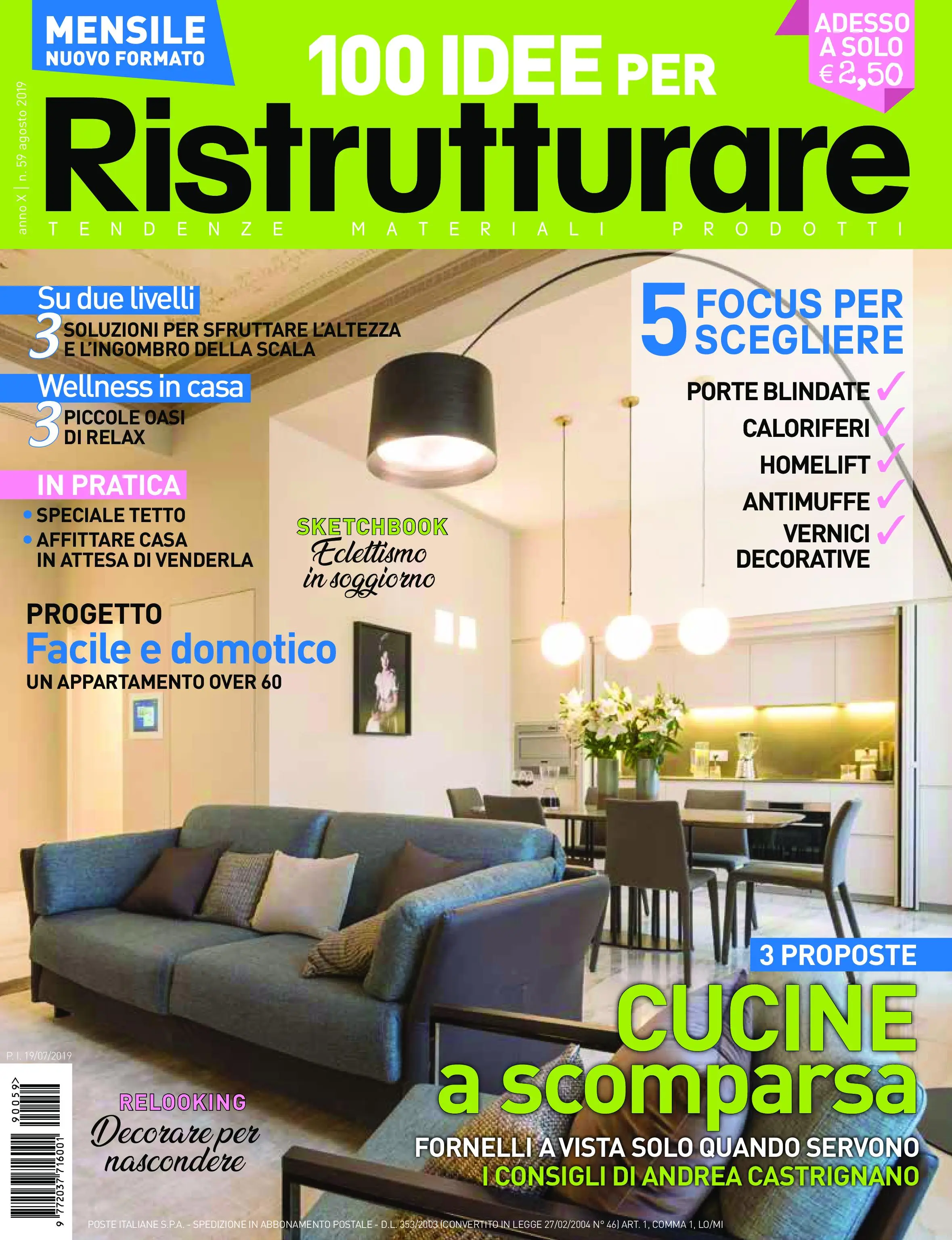 100 Idee per Ristrutturare - Agosto/Settembre 2019