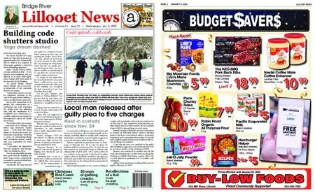 Bridge River Lillooet News – January 06, 2022