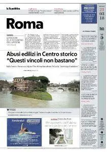 la Repubblica Roma - 21 Marzo 2018