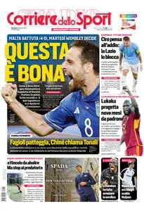 Corriere dello Sport Roma - 15 Ottobre 2023