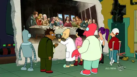 Futurama S06E05 The Duh-Vinci Code