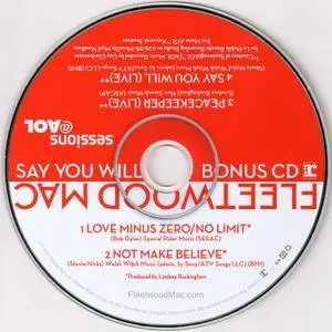 Fleetwood Mac - Say You Will (2003) {Limited Edition}