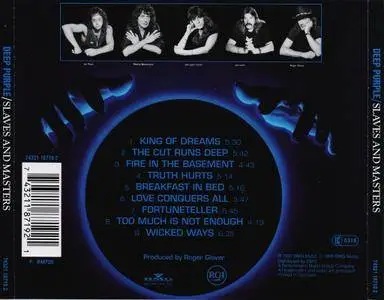 Deep Purple - Slaves And Masters (1990) [BMG 74321187192, Germany]