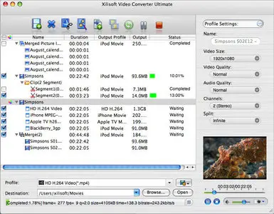Xilisoft Video Converter 3.2.50.0516