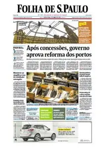 Jornal Folha de São Paulo - 17 de maio de 2013 - Sexta