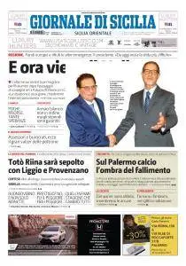 Giornale di Sicilia Sicilia Orientale - 19 Novembre 2017