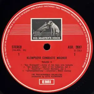 Otto Klemperer and The Philharmonia Orchestra - Klemperer Conducts Wagner Vol.3 (1963) 24-bit/96kHz