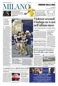 Corriere della Sera Milano – 25 settembre 2018