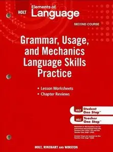 Grammar, Usage, and Mechanics: Language Skills Practice Answer Key, 2nd Course, Grade 8