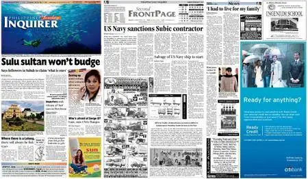 Philippine Daily Inquirer – February 17, 2013