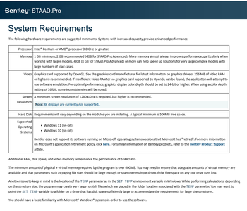 STAAD.Pro 2023 Minor Update 3 (23.00.03.25)