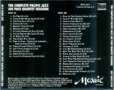 Joe Pass - The Complete Pacific Jazz Quartet Sessions (2001) {5CD Box Set, Mosaic MD5-207 rec 1963-1964}