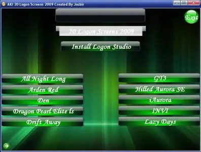 AIO 20 Logon Screens 2009