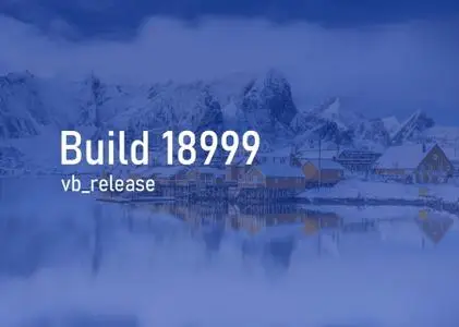 Windows 10 Insider Preview (20H1) Build 18999.1