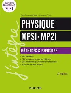 Anne-Emmanuel Badel, Emmanuel Angot, "Physique MPSI, MP2I : Méthodes & exercices"