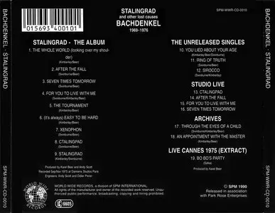 Bachdenkel - Discography (1973 - 1977)