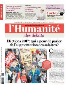 L'Humanité du Vendredi 20 Janvier 2017