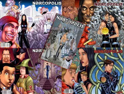 Jamie Delano's Narcopolis #1-4 of 4 (2008) 