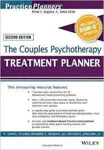 The Couples Psychotherapy Treatment Planner, with DSM-5 Updates, 2nd edition 