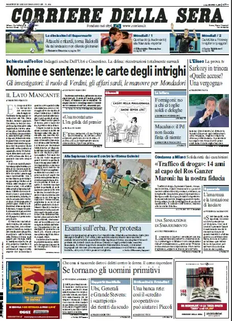 Il Corriere della Sera (13-07-10)