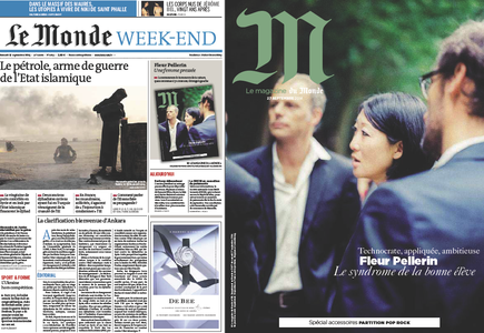 Le Monde du Samedi, 27. Septembre 2014