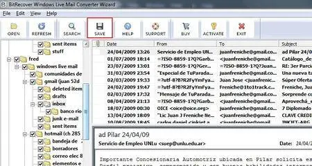 BitRecover Windows Live Mail Converter 5.1
