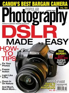 Popular Photography, August 2009 (US)