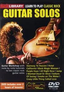 Lick Library - Learn to Play Classic Rock Guitar Solos - DVD - Volume 1, 2 & 3