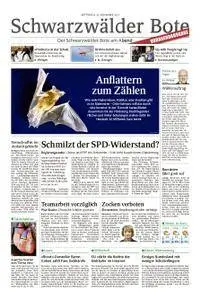 Schwarzwälder Bote Blumberg - 22. November 2017