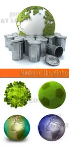 Model of the globe