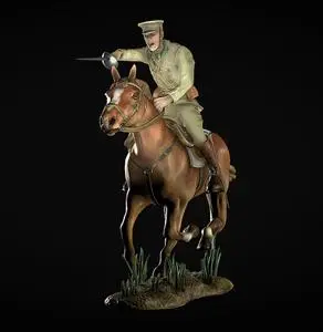 Cavalry charge - WW1 - British