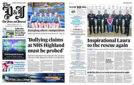 The Press and Journal Highlands and Islands – September 27, 2018