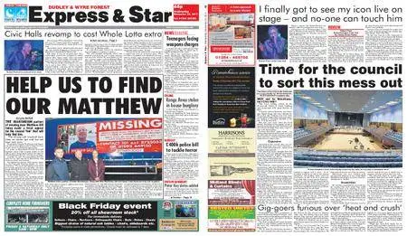 Express and Star Dudley and Wyre Forest Edition – November 22, 2017
