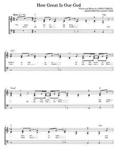 How great is our god - Chris Tomlin (Piano-Vocal-Guitar)