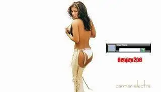Carmen Electra LOGON SCREEN