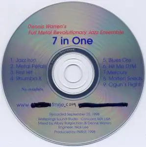 Dennis Warren's Full Metal Revolutionary Jazz Ensemble - 7 in One (1998) {FMRJE–Not On Label}