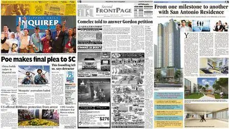 Philippine Daily Inquirer – February 24, 2016