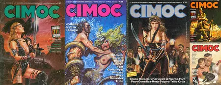 Revista Cimoc #66 to #70 (1985)