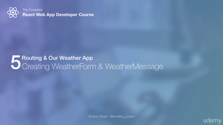 The Complete React Web App Developer Course (2016)