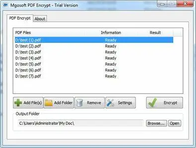 Mgosoft PDF Encrypt 9.5.12