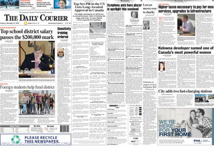 Kelowna Daily Courier – November 21, 2019