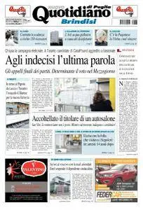 Quotidiano di Puglia Brindisi - 3 Marzo 2018