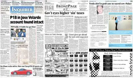 Philippine Daily Inquirer – January 11, 2008