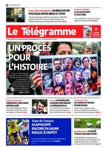 Le Télégramme Lorient – 02 septembre 2020