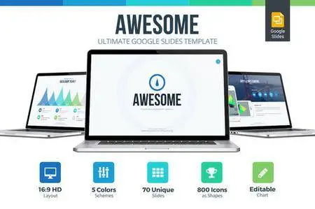 CreativeMarket - Awesome Google Slides Template